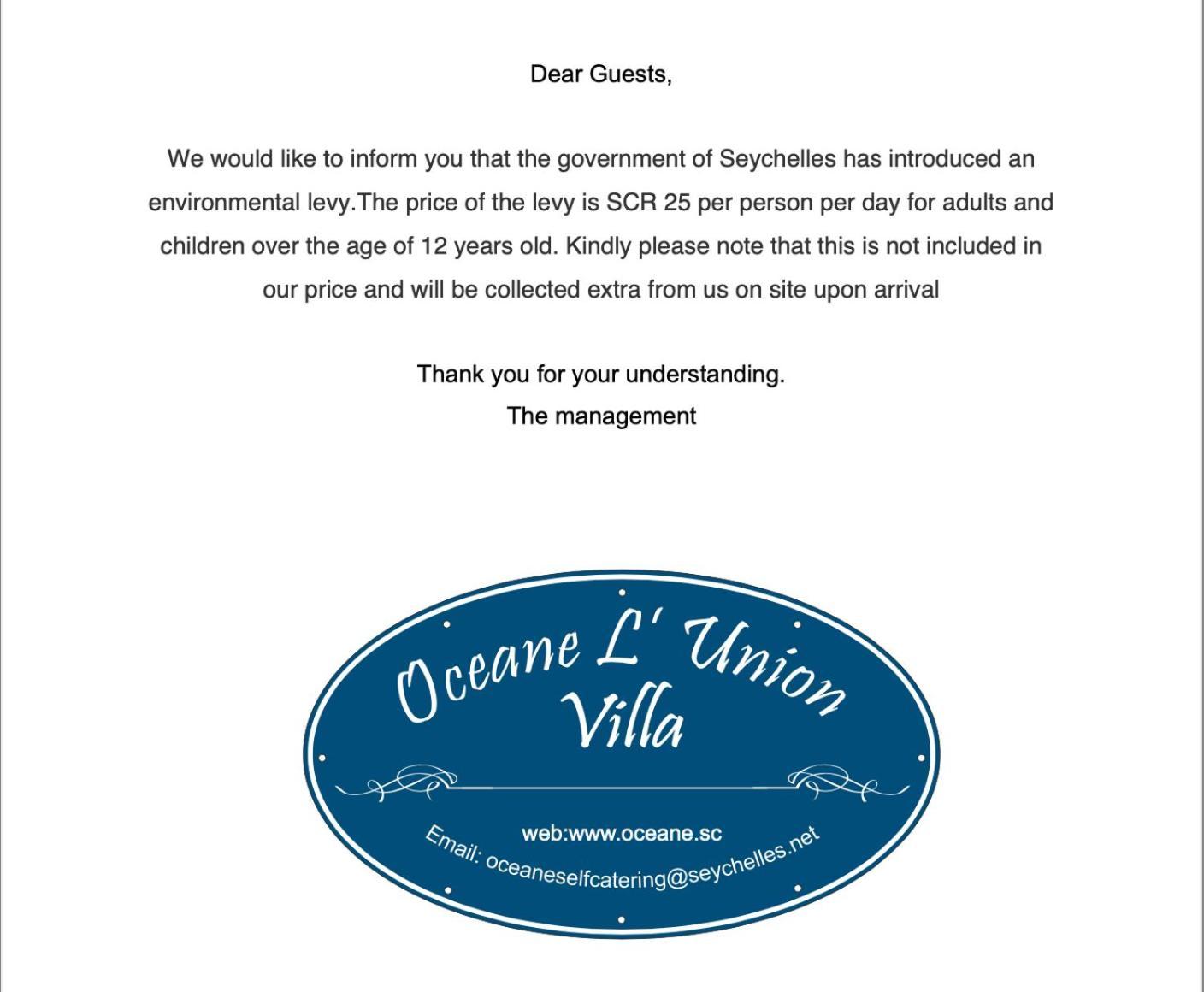 Oceane L'Union Villa La Digue Εξωτερικό φωτογραφία